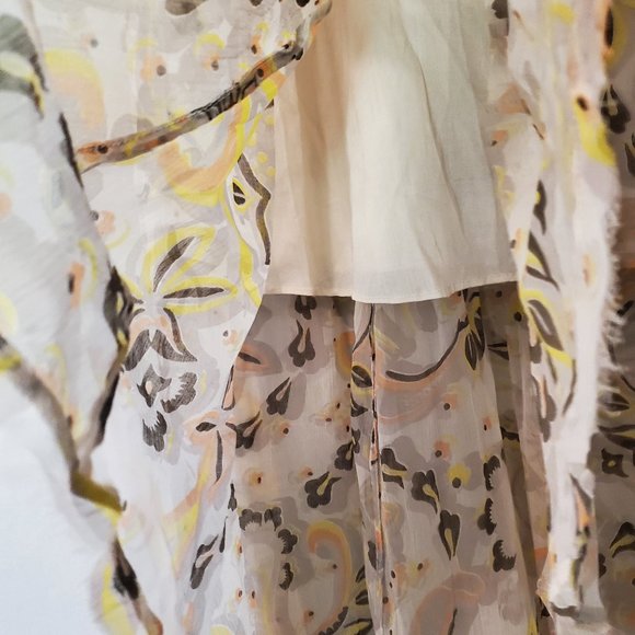 NWOT Free People Falling Skies Maxi Duster Skirt - Picture 5 of 9